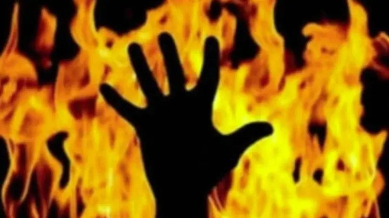 Mother Allegedly Set On Fire By Son, Wife in UP