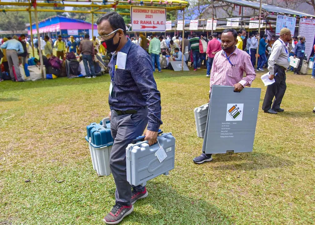 Assam: 2 Injured In Police Firing After Mob Tries To Snatch Away EVM