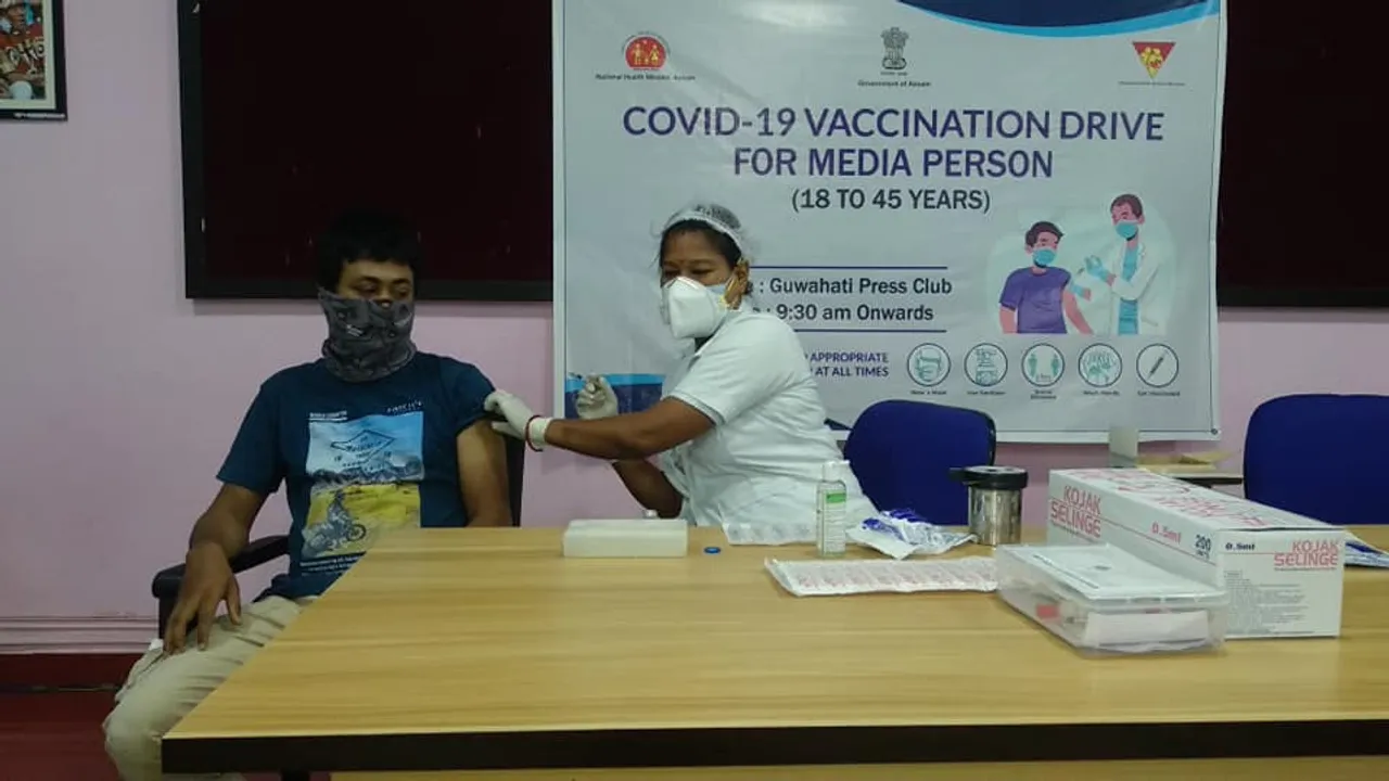 Guwahati: 600 Scribes Vaccinated In Four Days