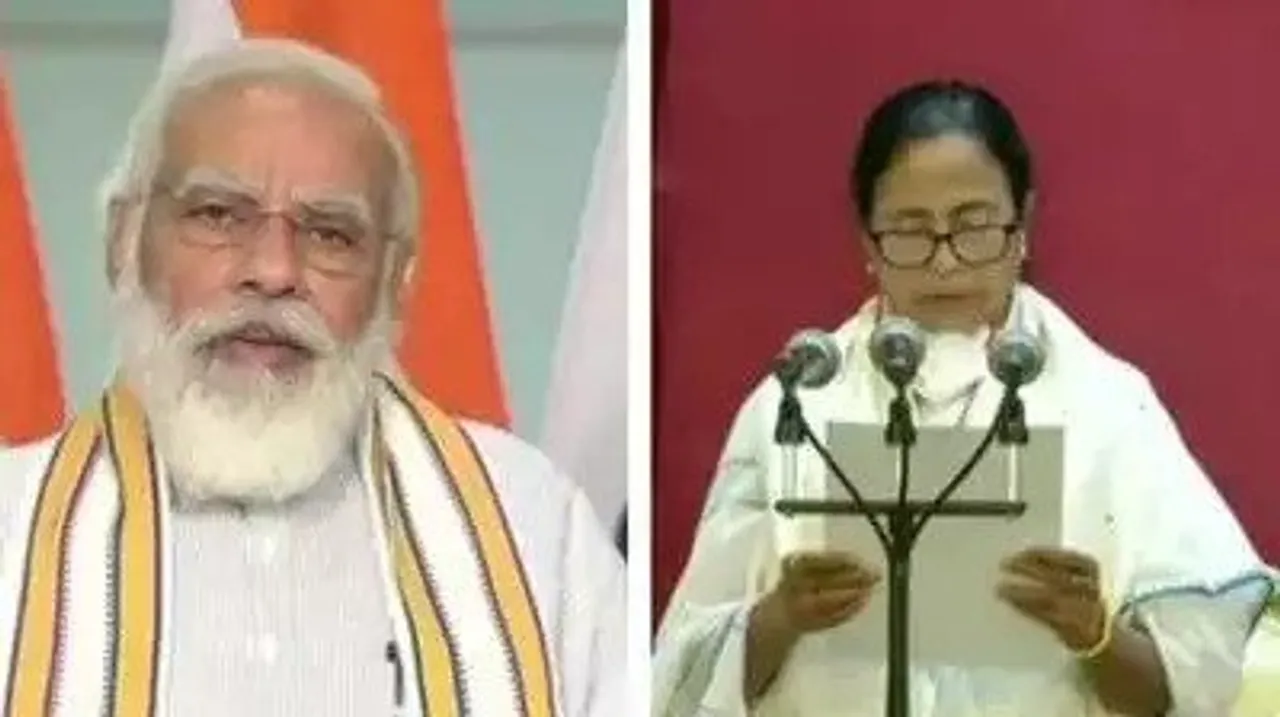 PM Modi Congratulates Mamata On Taking Oath As Bengal CM