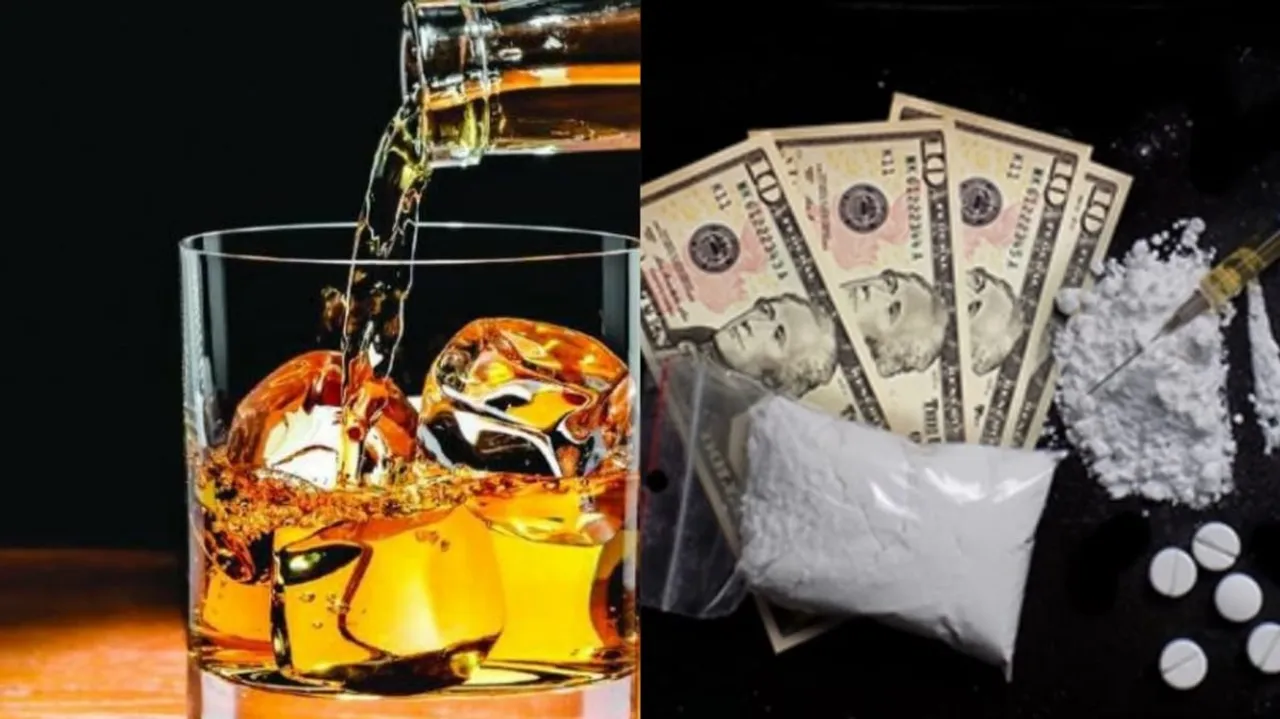 Illegal Foreign Liquor, Drugs Seized in Assam