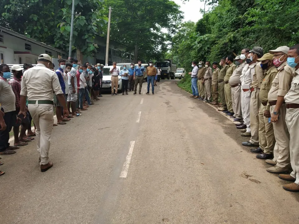 Several Houses Razed During Eviction Drive At Boromboi Reserve Forest
