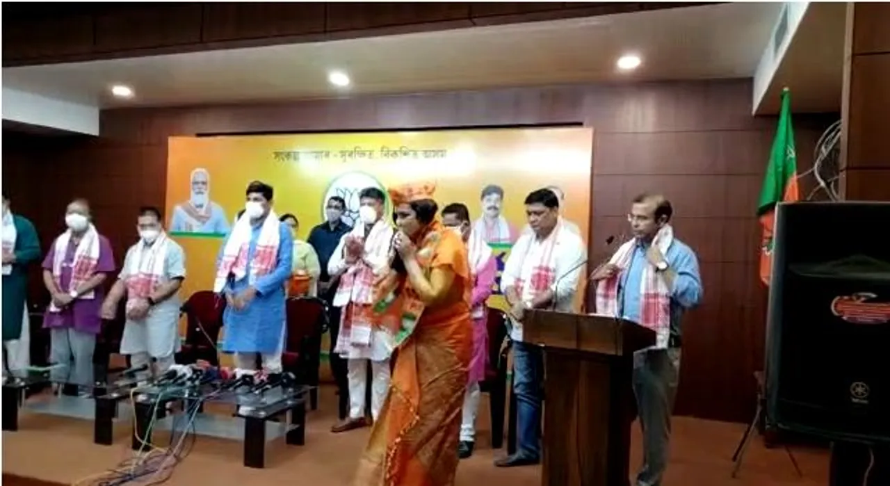 Assam: Congress’s Juri Sarma Bordoloi Joins BJP