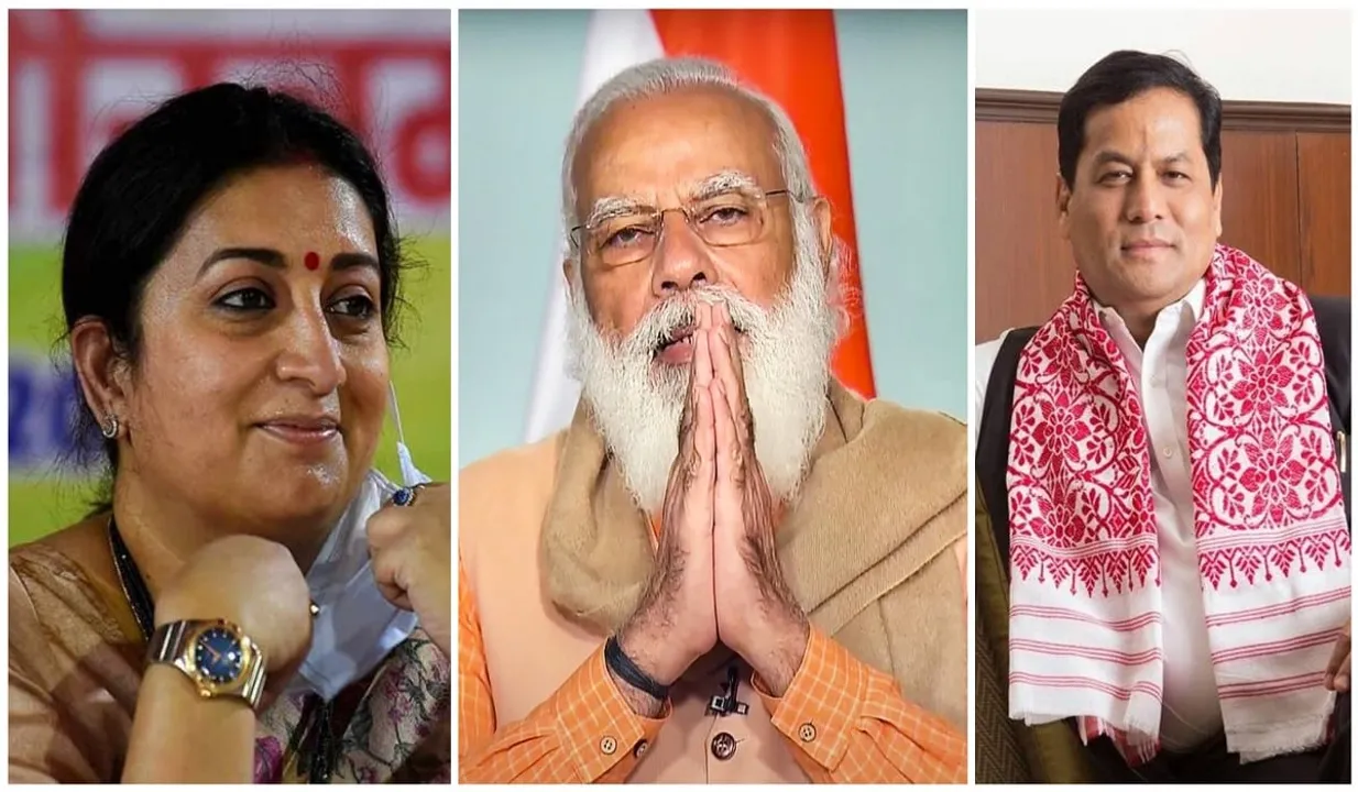 Sarbananda Sonowal, Smriti Irani Named in Cabinet Committee in Pol Affairs