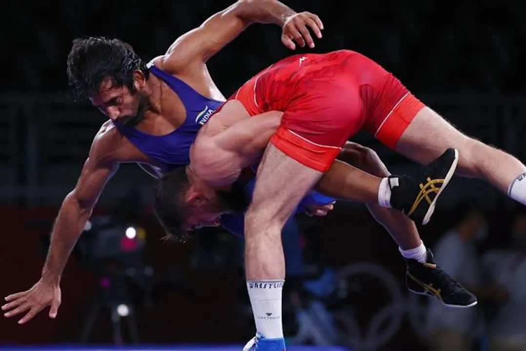 Indian Wrestler Bajrang Punia Faces Crushing Defeat In Semi-Final, To Play For Bronze Tomorrow