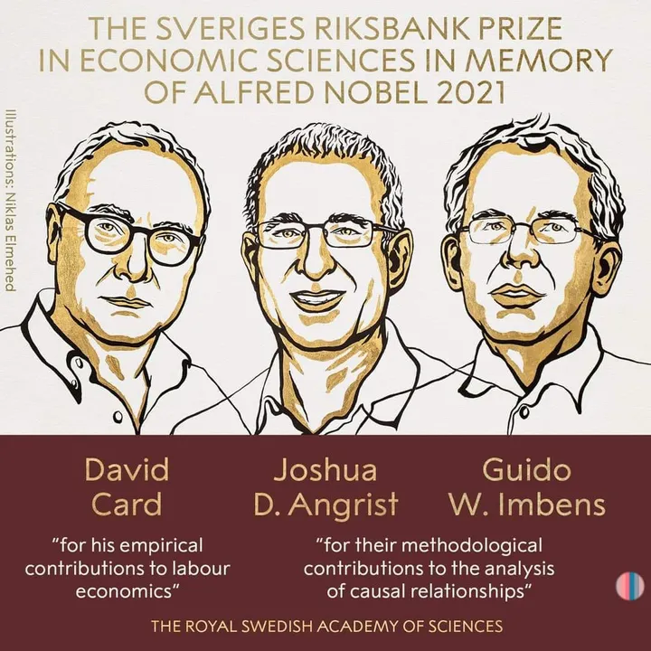 David Card, Joshua D. Angrist & Guido W. Imbens Win Economics Nobel