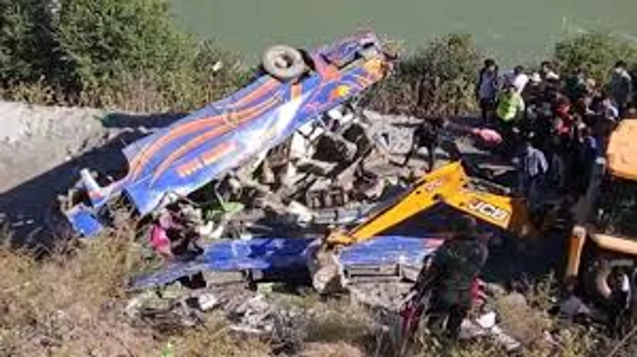 J&K: Mini Bus Falls Into Gorge, 8 Killed & Several Injured