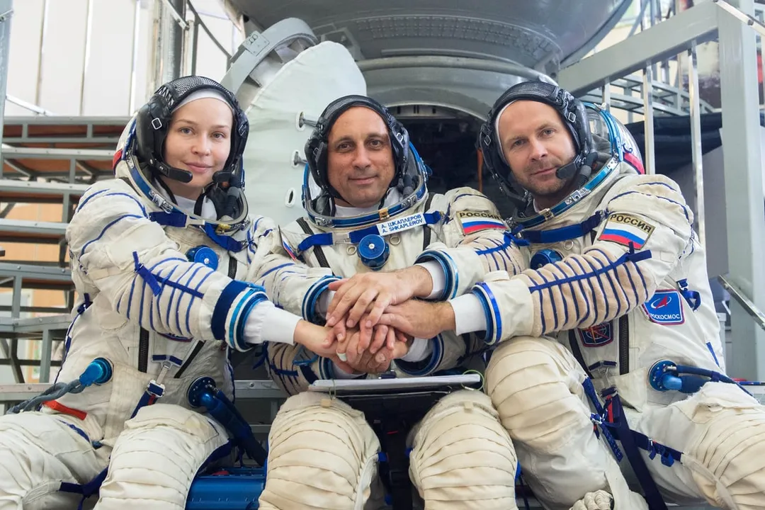 Russian Film Crew To Shoot a Film Launching On a Soyuz Spacecraft