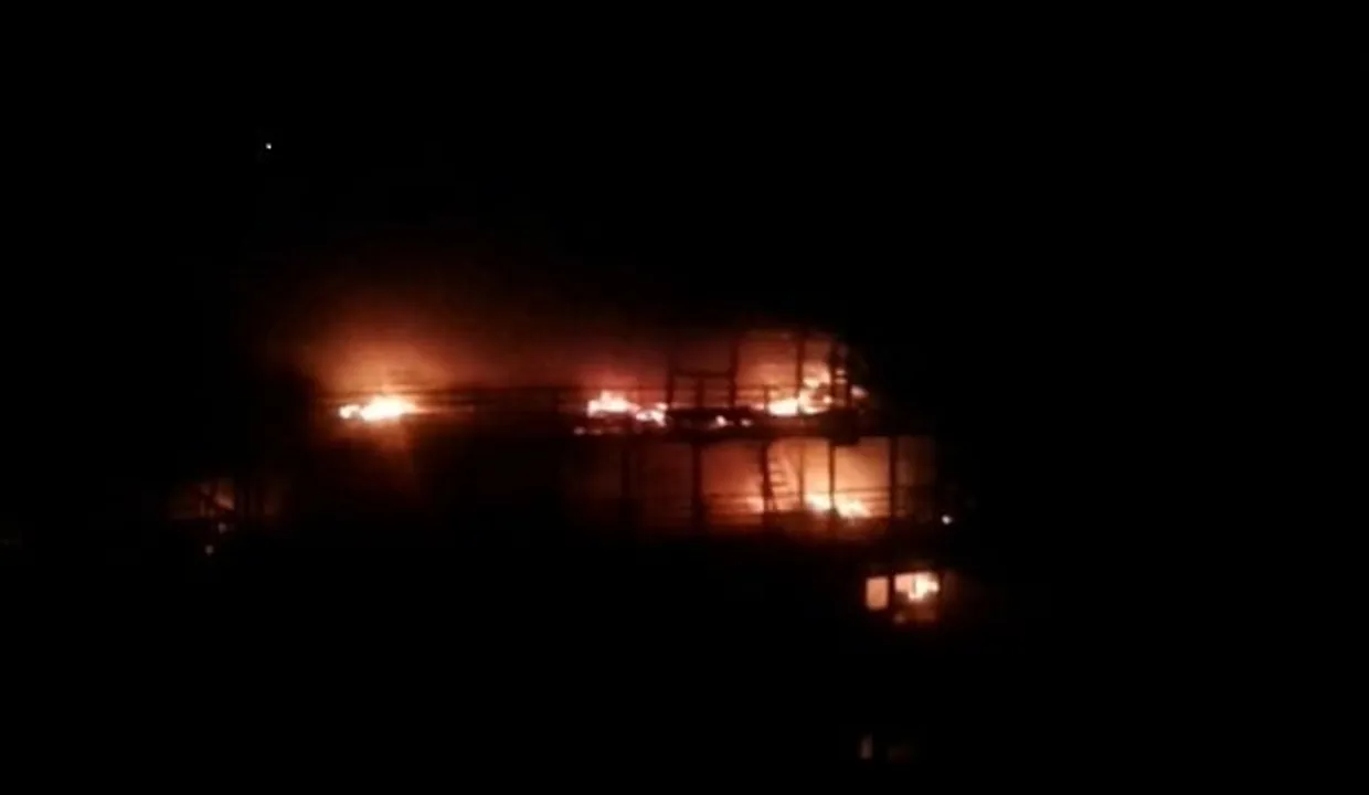 Guwahati: Standing Ship at Uzanbazar Catches Fire