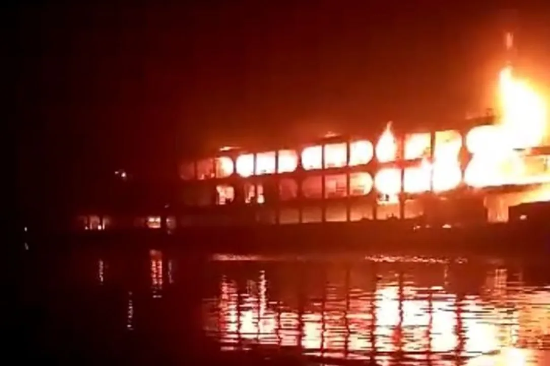 Bangladesh: At least 32 Dead After a Packed Ferry Catches Fire