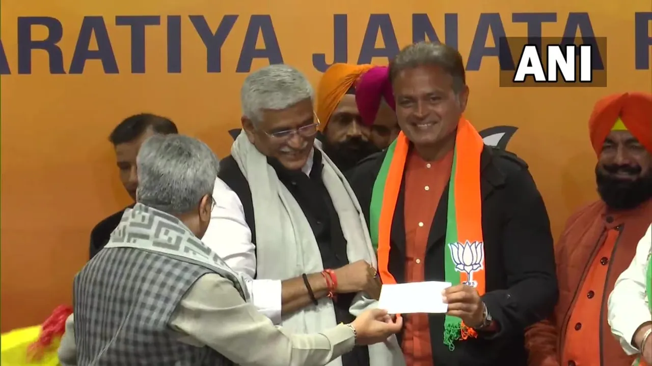 Former Cricketer Dinesh Mongia Joins BJP