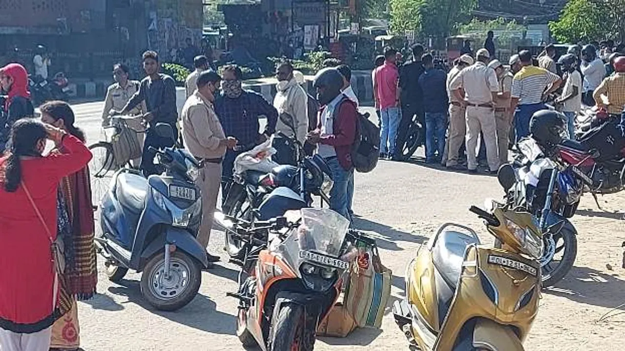 Guwahati: Kamrup (M) Admin Conducts Enforcement Drive Against Pillion Riders