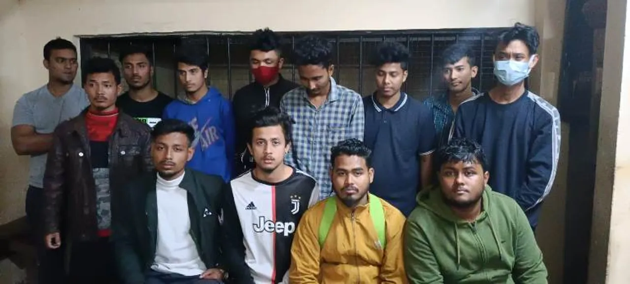 Guwahati: 13 Bir Lachit Sena Members Detained For ‘Hooliganism’