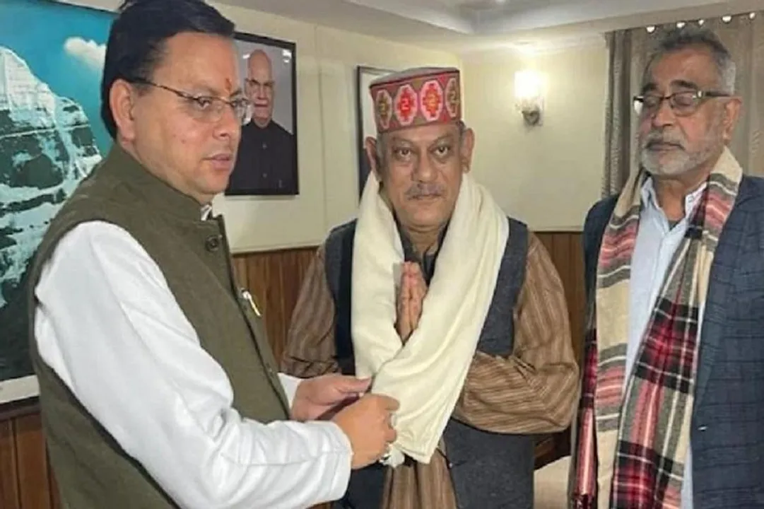 CDS Bipin Rawat’s Brother Vijay Rawat Joins BJP In Uttarakhand