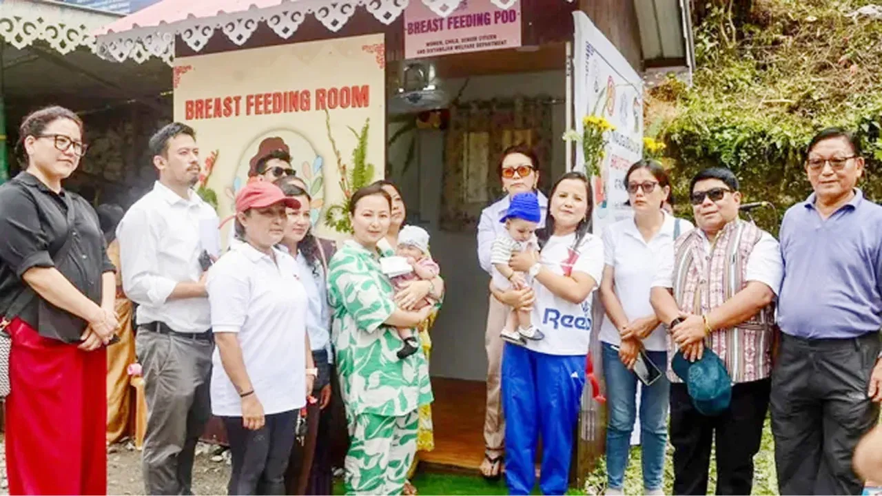 Sikkim breastfeeding pods