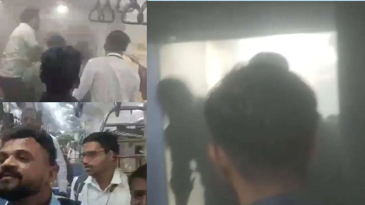 Train Fire Accident