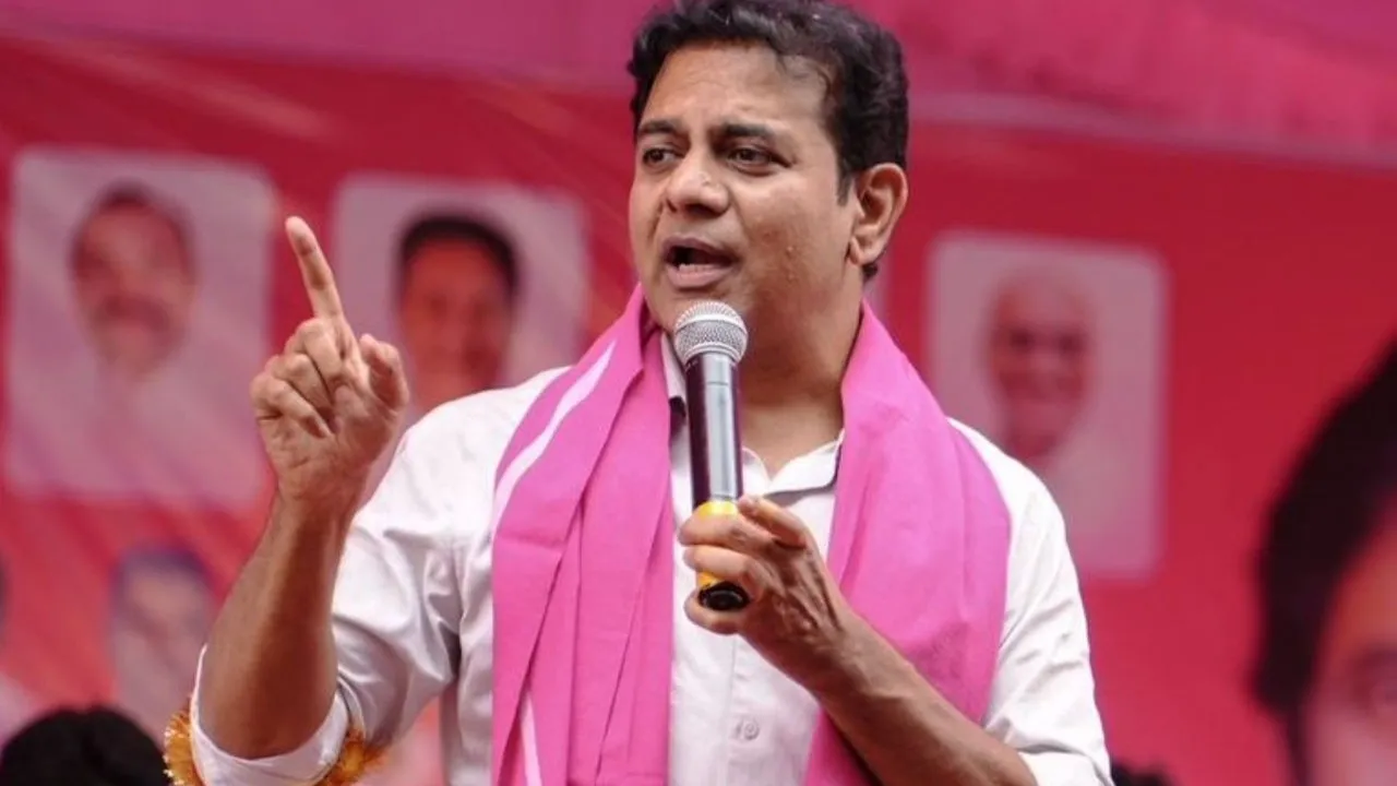 BRS Working president KTR Appoints Special incharges for hung muncipalities
