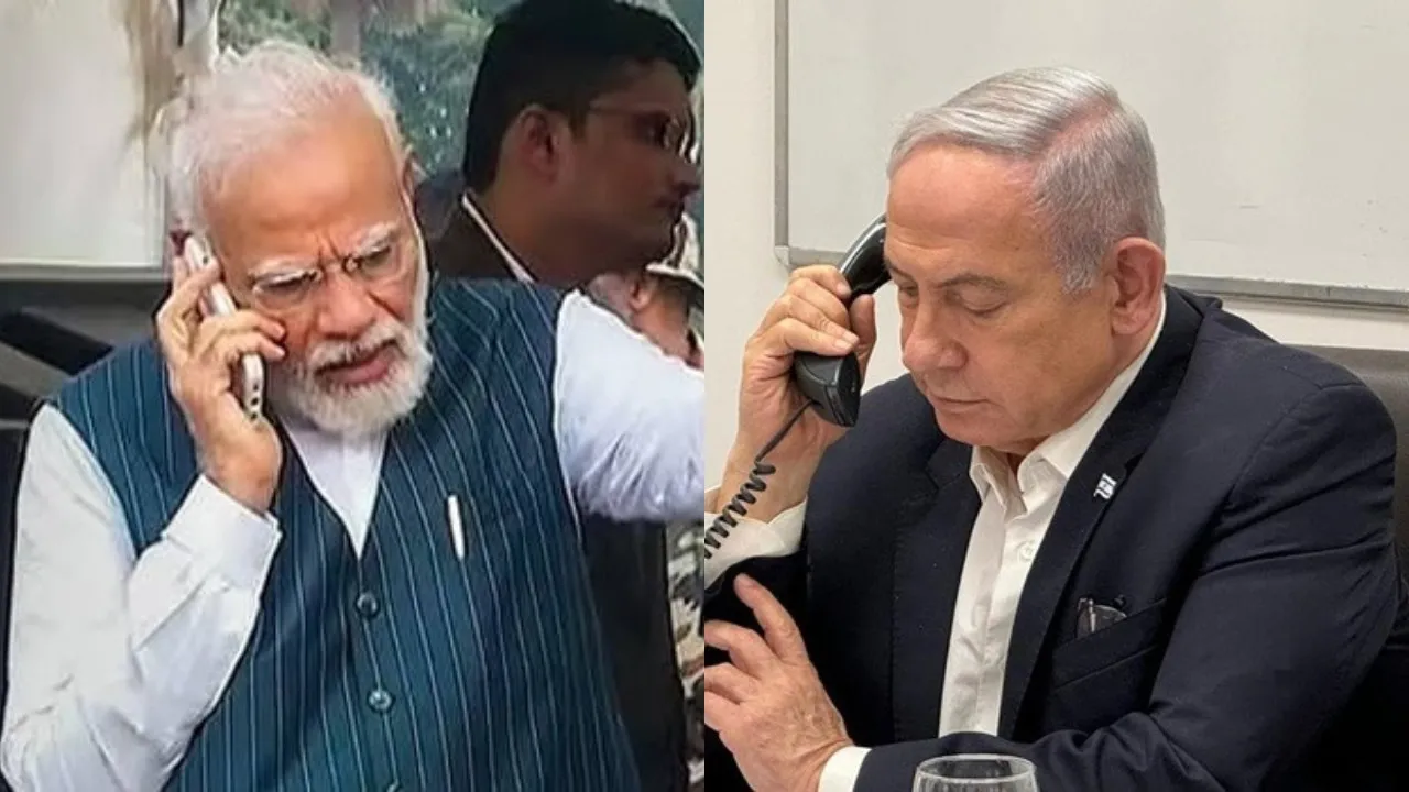PM Modi speaks to Israel PM Netanyahu
