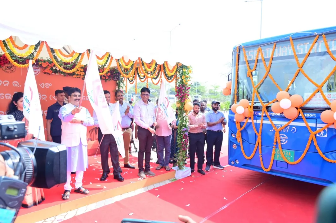  2 new routes added to ‘Mo Bus’ service in Odisha capital; ticket vending machines inaugurated