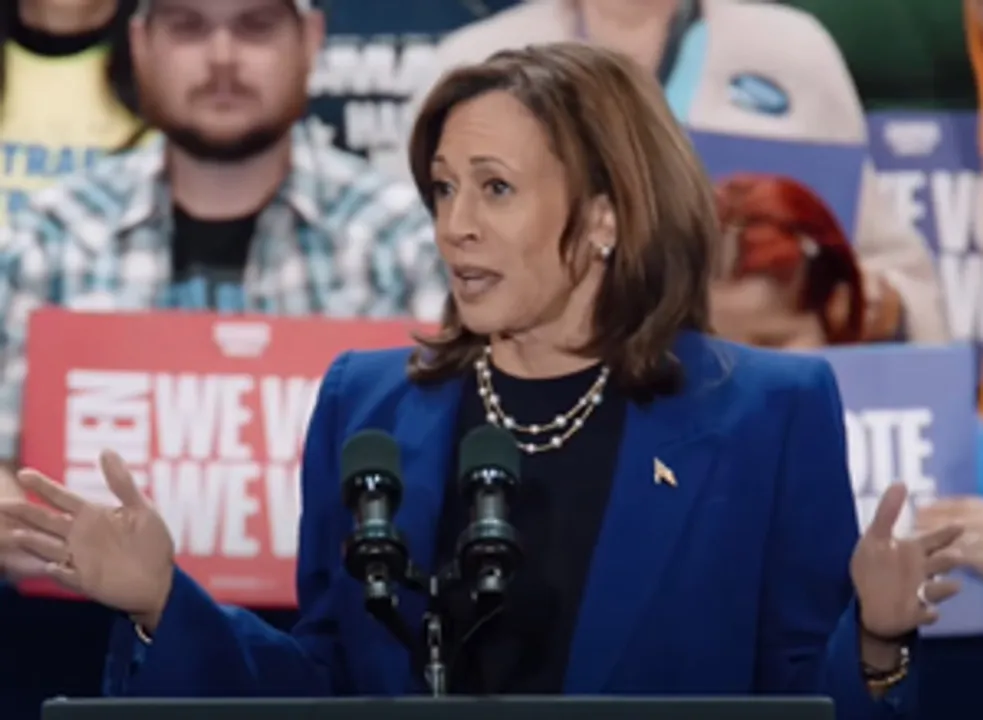  US Election: Harris says Trump shouldn't be telling women what to do with their bodies