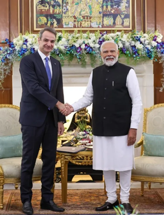  PM Modi, PM Mitsotakis reaffirm commitment to India-Greece Strategic Partnership