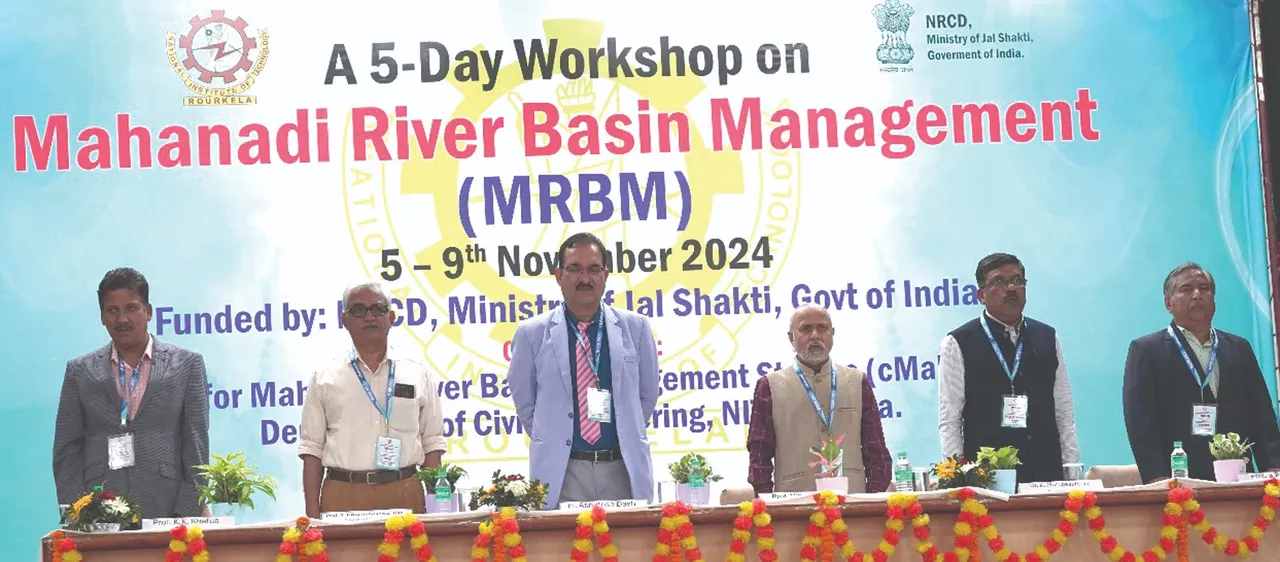  NIT Rourkela host’s 5-day workshop on Mahanadi River Basin Management