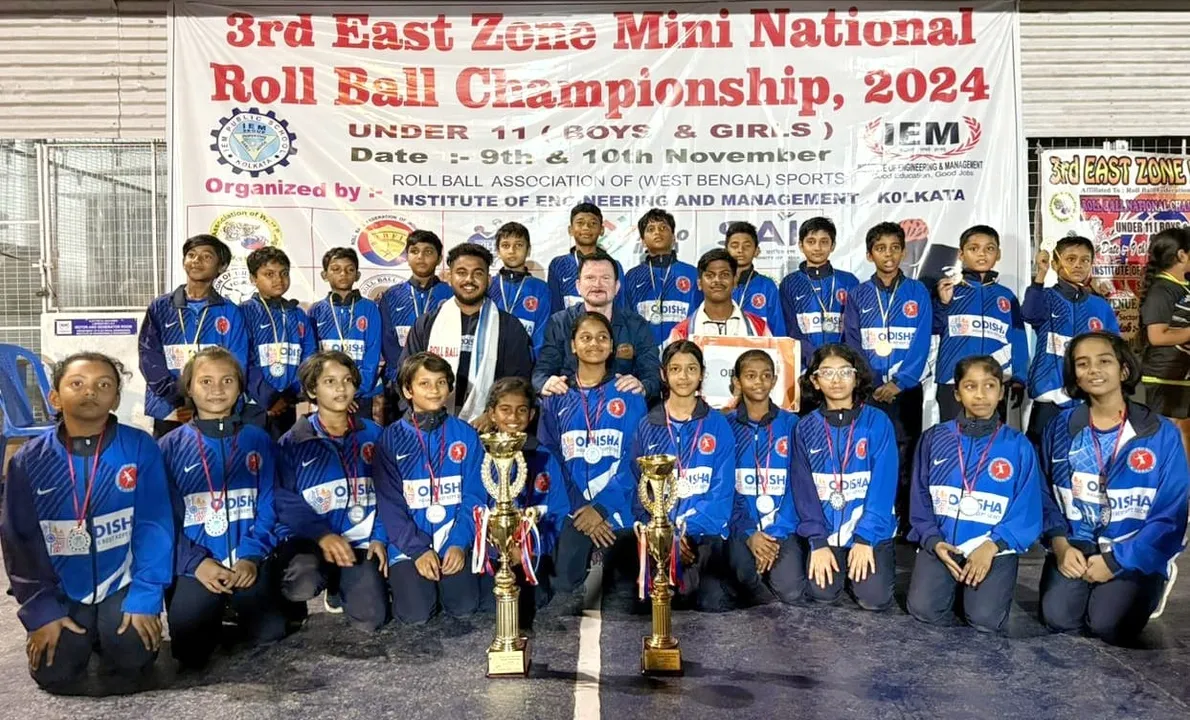  Odisha teams shine at National East Zone Roll Ball Championship