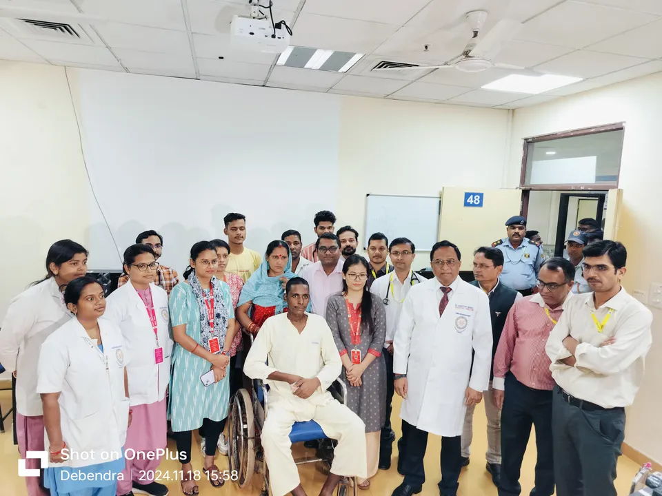  AIIMS-Bhubaneswar docs give new lease of life to youth whose heart stopped beating for 2 hrs