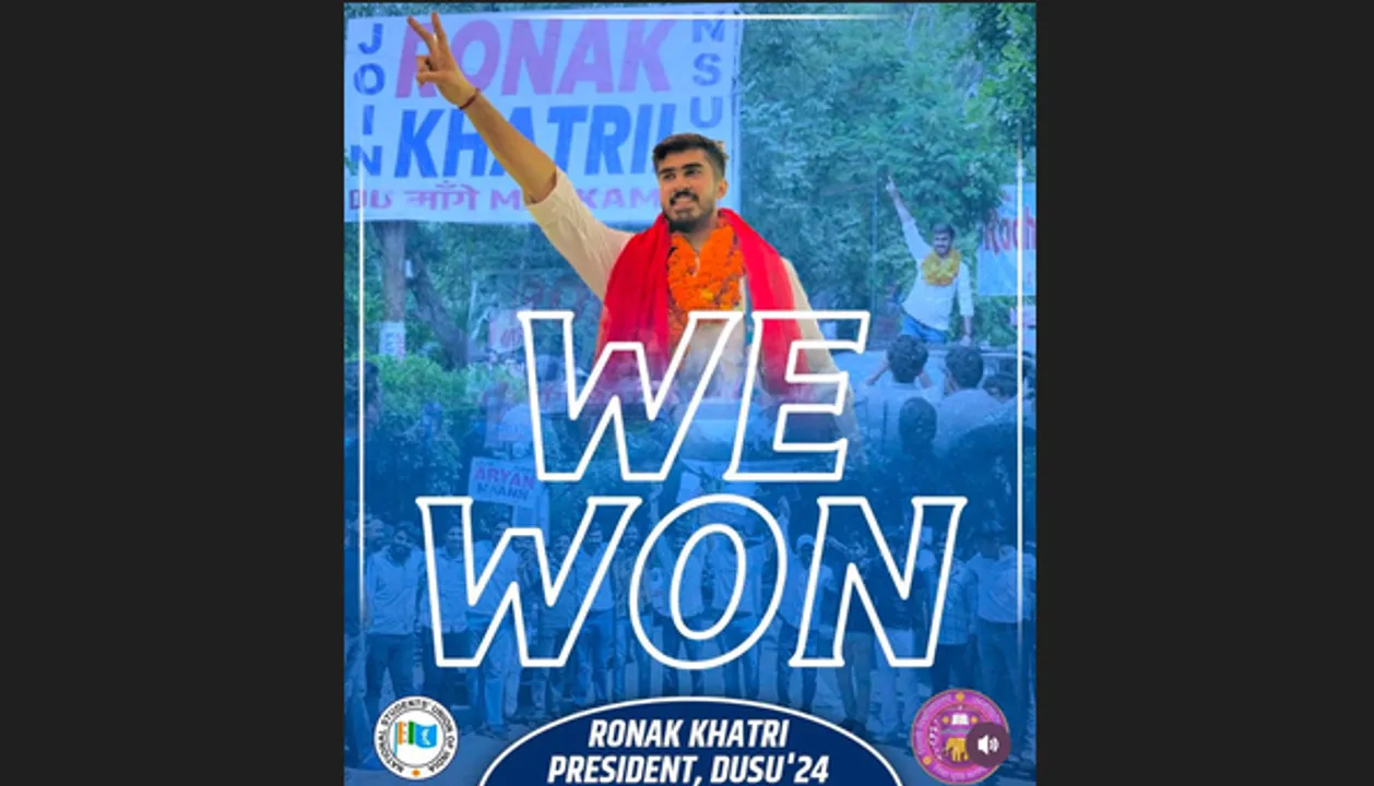  DUSU result: NSUI captures president’s post after 7 years