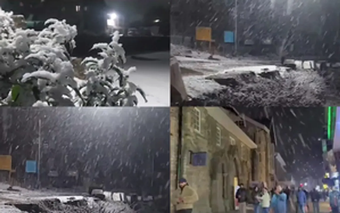  After many decades, Shimla sees season’s first snowfall in early December
