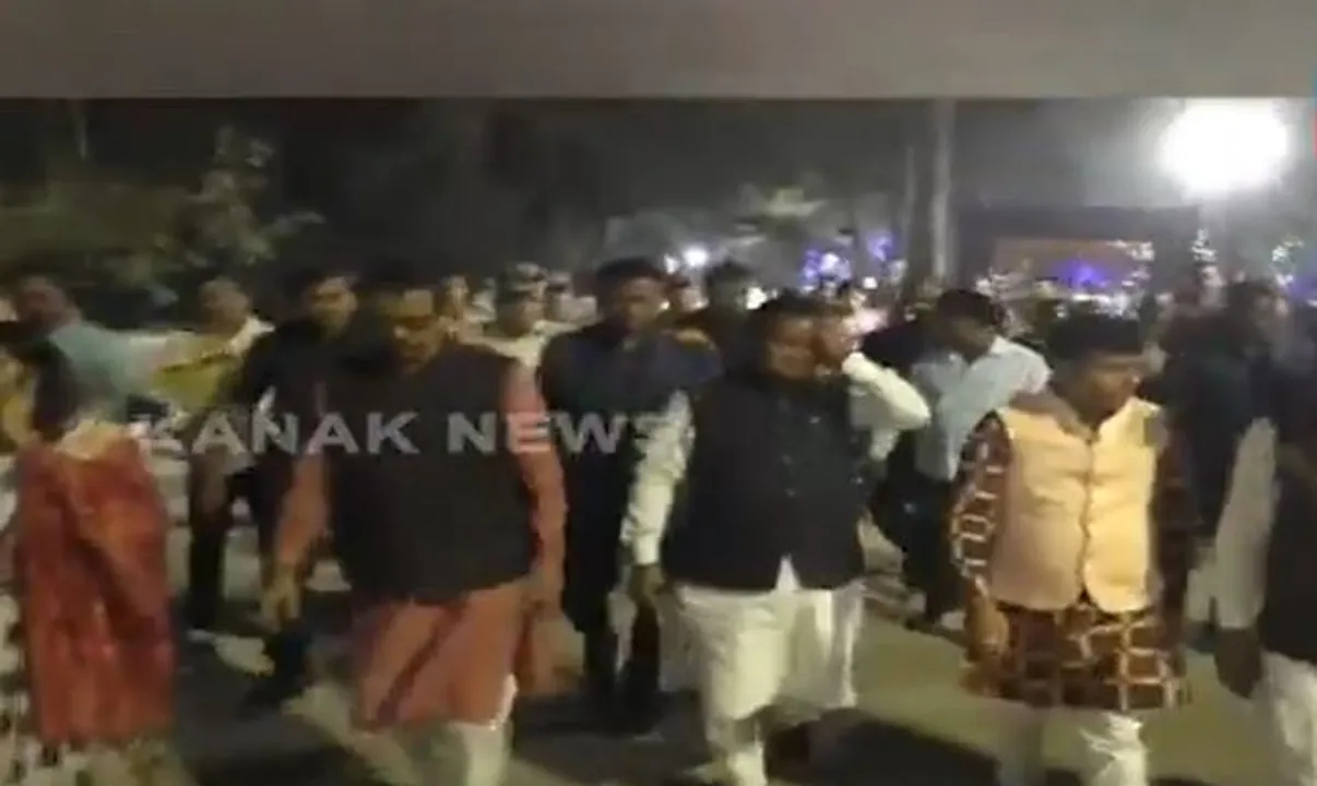  Drone falls near Odisha CM during Jharsuguda visit; question rises over security