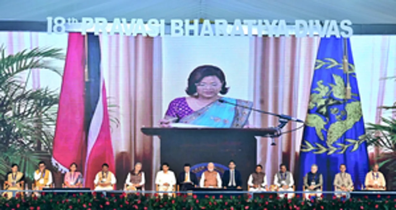  Pravasi Bharatiya Divas convention: Trinidad and Tobago President underlines India's contributions to world