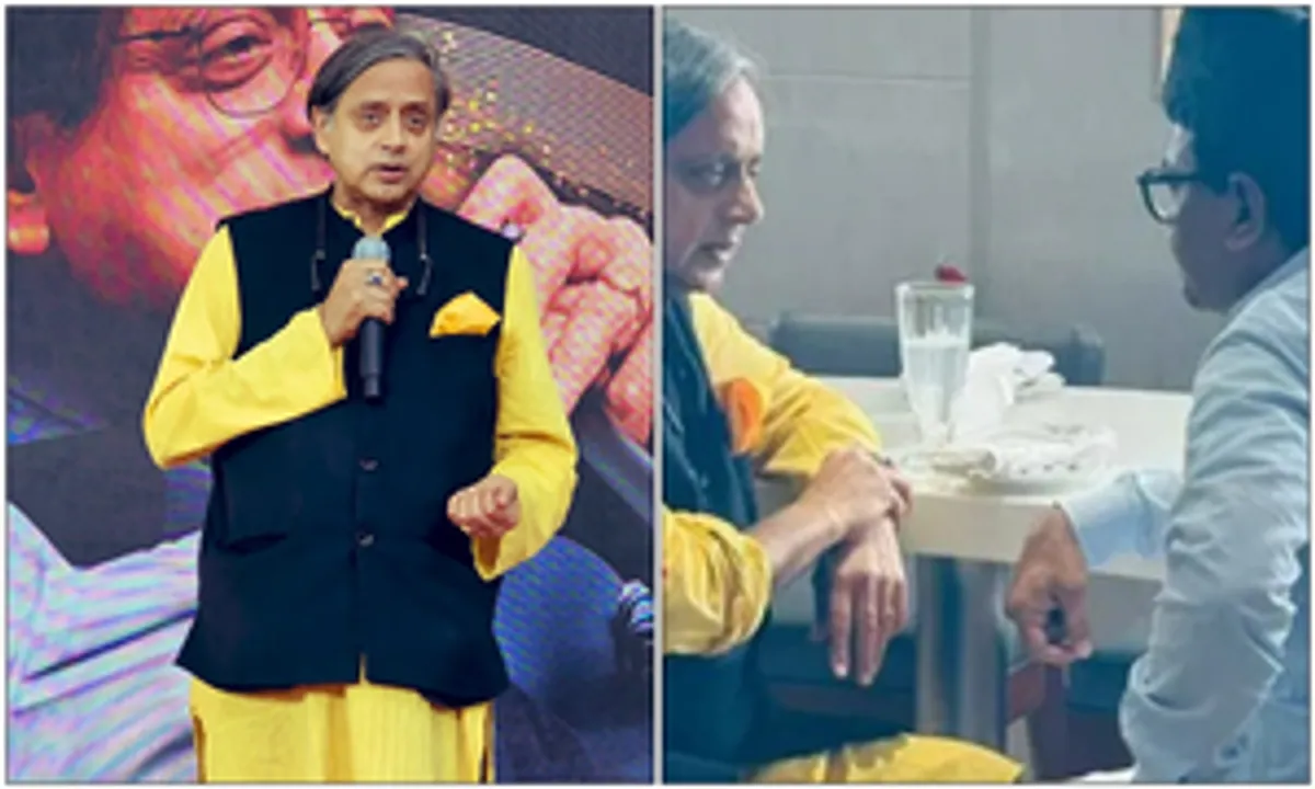  With eyes on Kerala CM’s post, Shashi Tharoor meets top IUML leadership