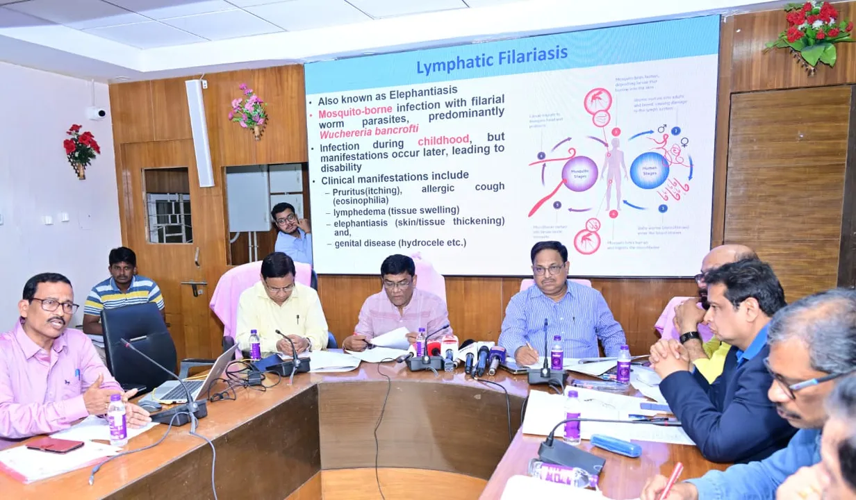  Mass drug campaign for Lymphatic Filariasis elimination in Odisha districts from Feb 10