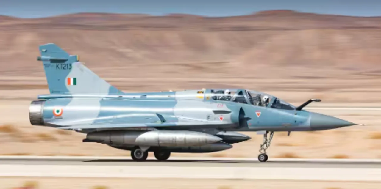  IAF’s Mirage 2000 fighter jet crashes in MP