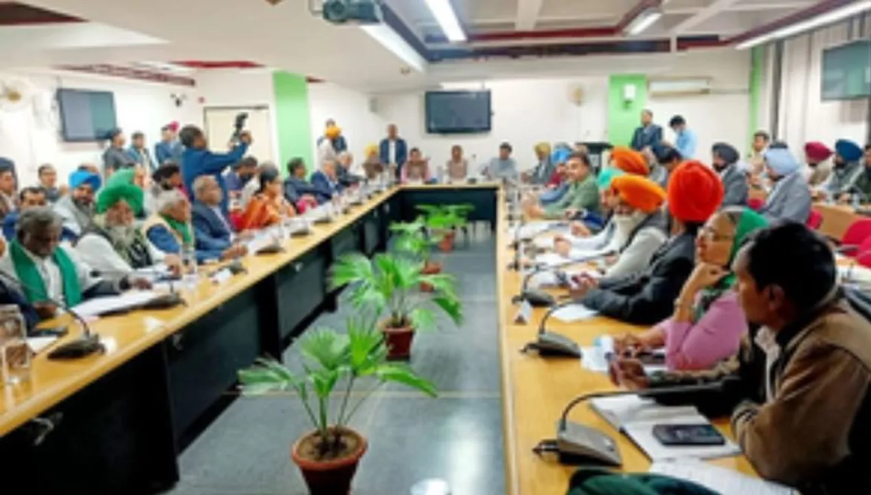  Talks with farmers end on positive note; next meeting on March 19