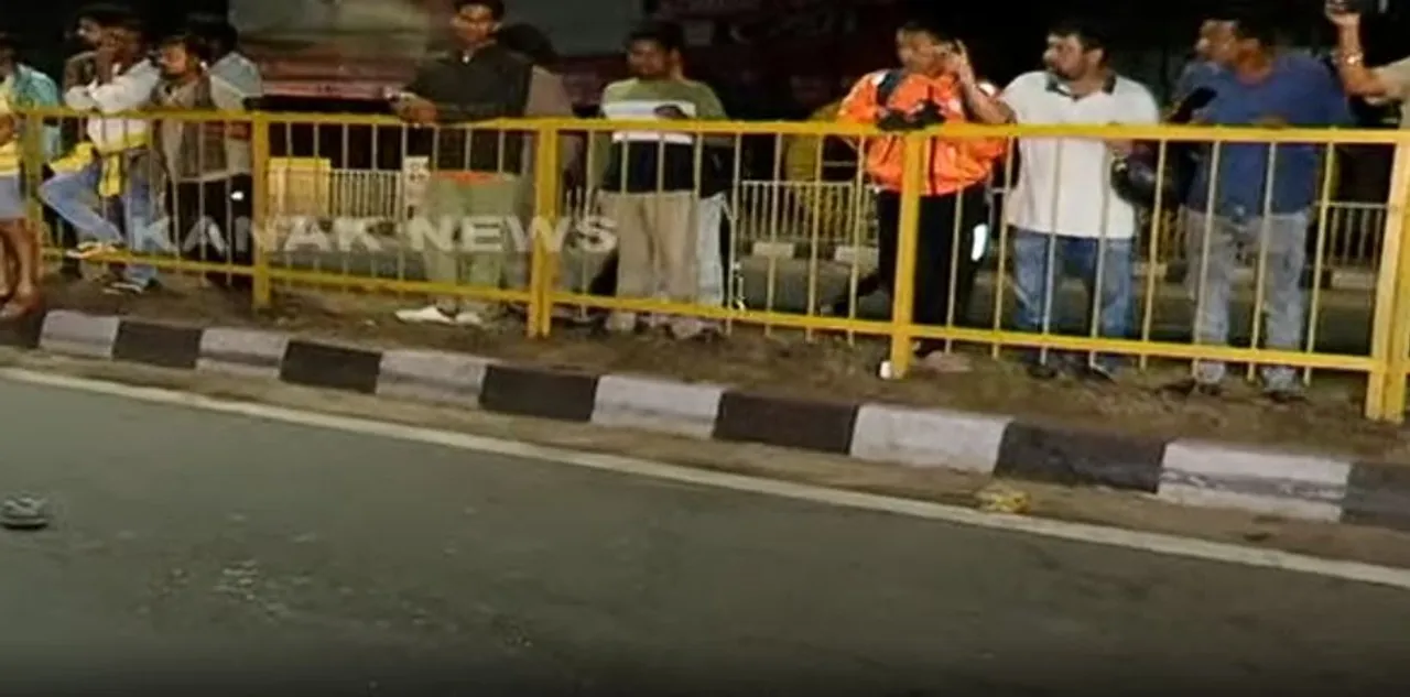  Man killed as three trucks run over him at Palasuni Chhak in Bhubaneswar