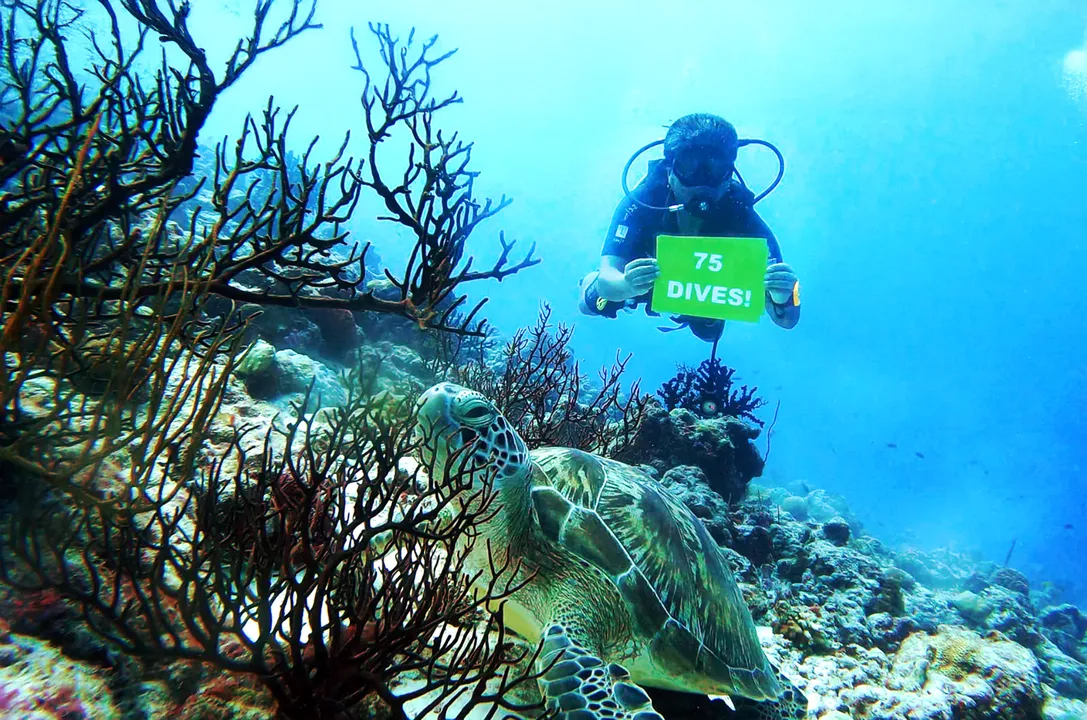  75 and counting: Priyadarshee becomes one of Odisha’s most accomplished recreational divers