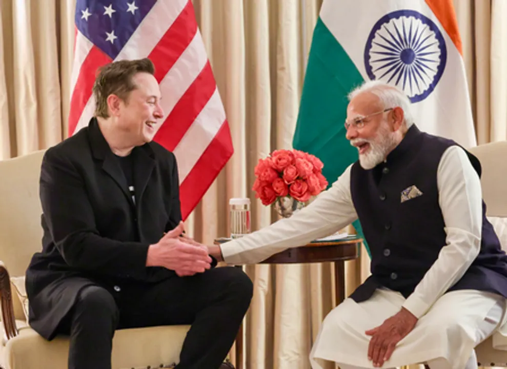  PM Modi holds talks with Elon Musk on closer India-US ties in technology, innovation