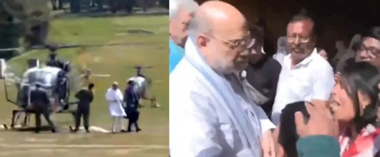  HM Shah meets victims of Pahalgam terror attack, visits ground zero
