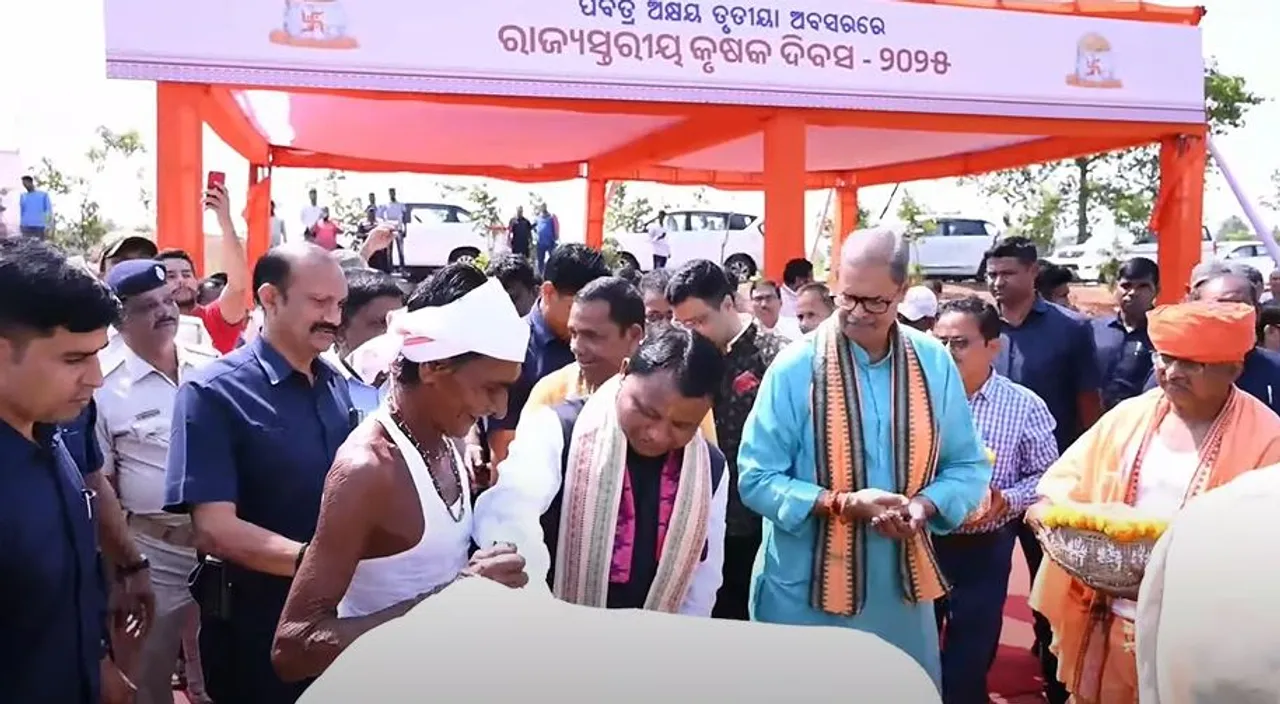  Odisha CM releases ₹1,025 crore CM-KISAN assistance for farmers on Akshaya Tritiya