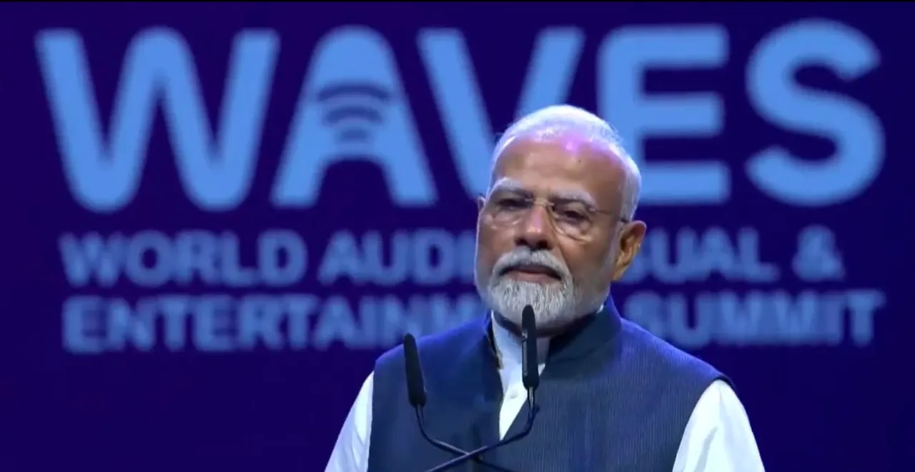  PM Modi inaugurates WAVES 2025, hails it as global platform for creativity and connectivity