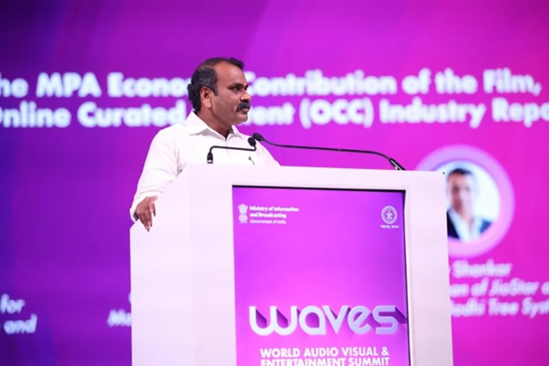  Union Minister L. Murugan at WAVES 2025 reiterates Govt’s commitment to build creator-first ecosystem