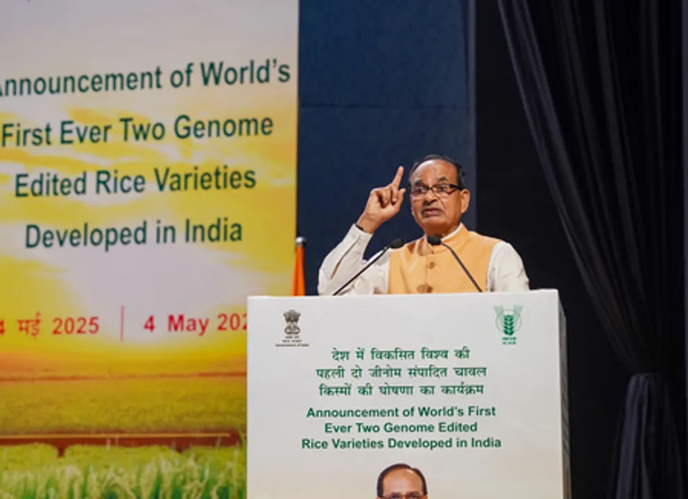  India first country to develop genome-edited rice varieties: Minister