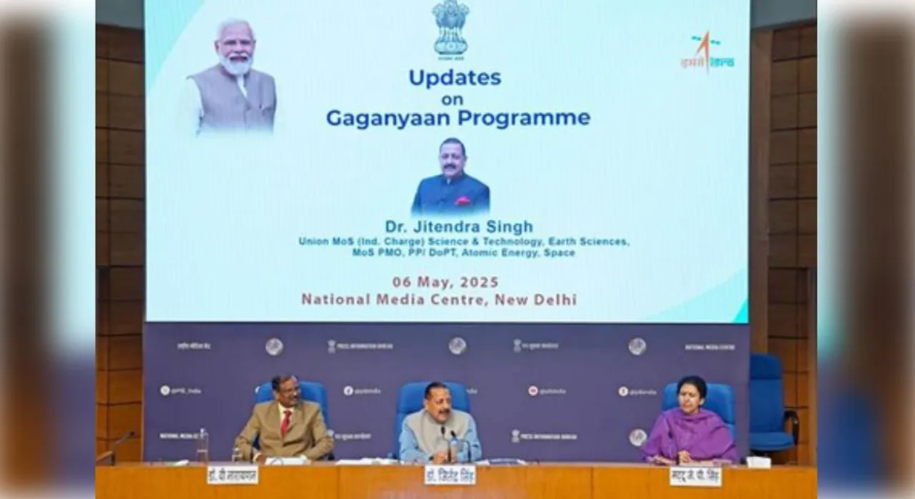  India’s first human spaceflight slated for early 2027, informs Minister Jitendra Singh