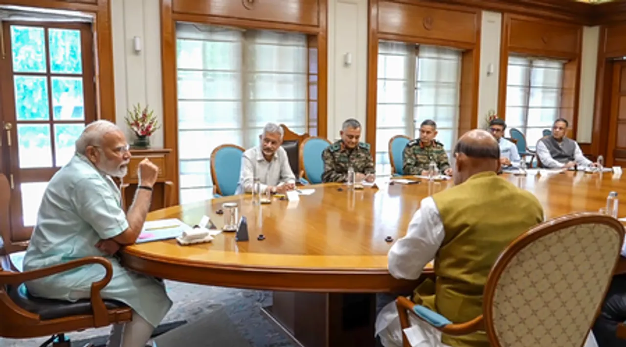  PM Modi chairs high-level meet with top ministers, NSA, CDS, tri-service chiefs