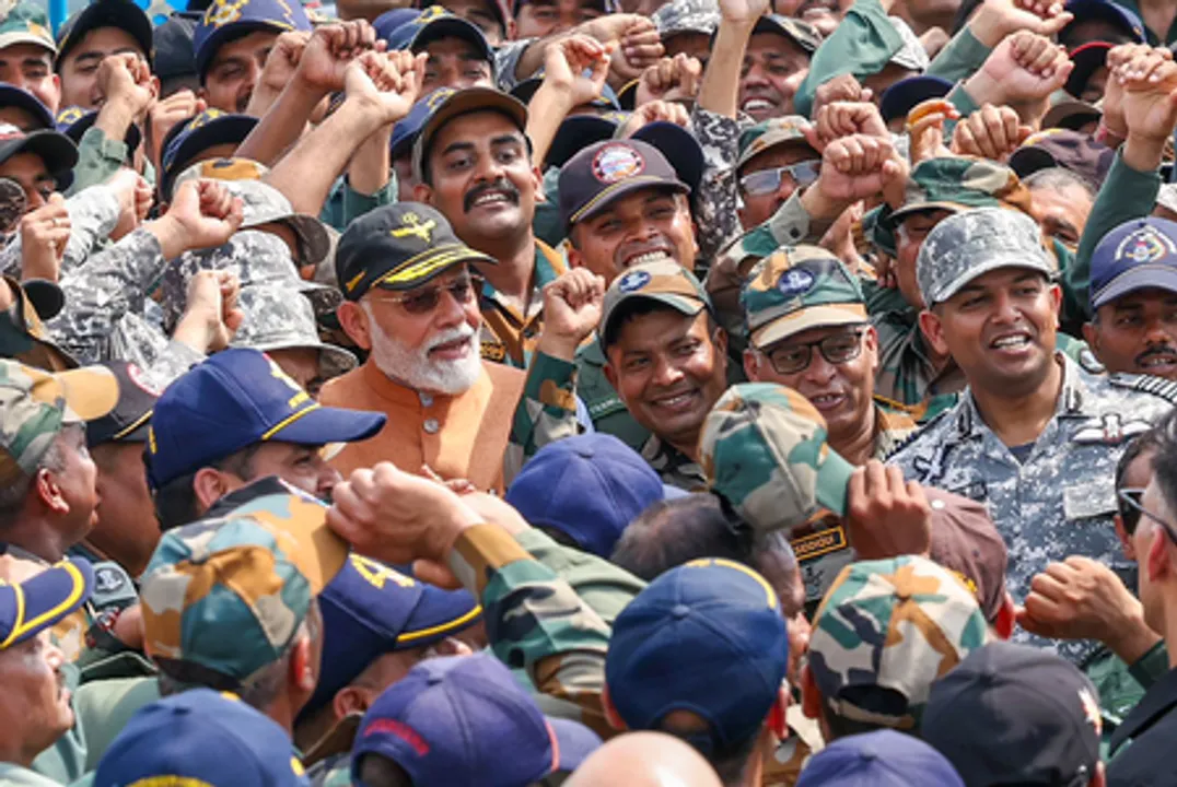  India is eternally grateful to armed forces: PM Modi visits Adampur Airbase after 'Operation Sindoor'