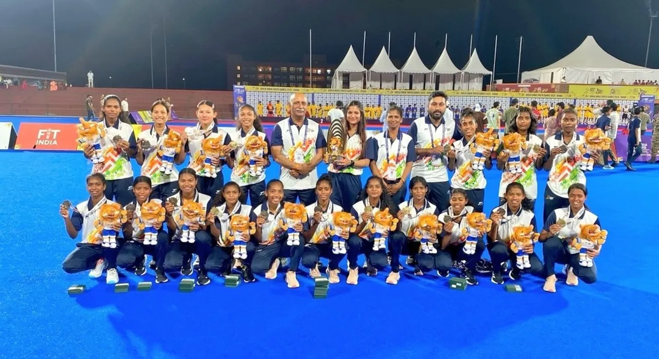  Odisha women’s hockey team wins Gold at Khelo India Games-2025