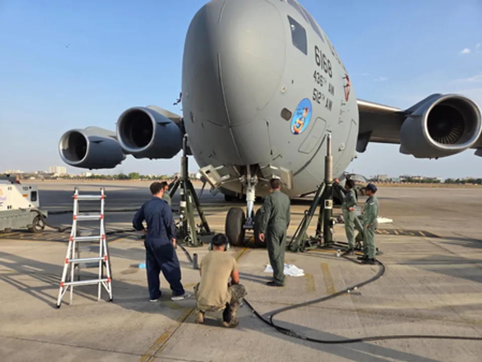  IAF helps repair US aircraft stuck in Jaipur