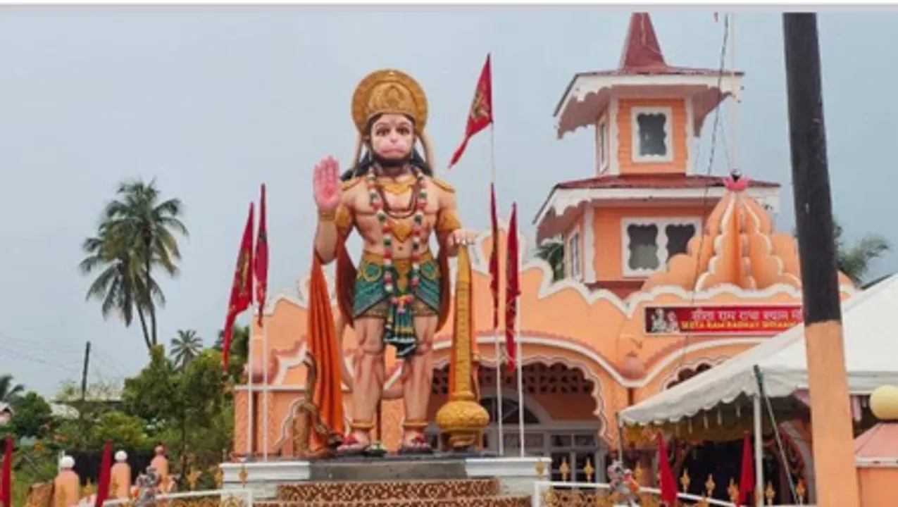  Lord Hanuman's 16-feet tall statue installed in Guyana's Sparta